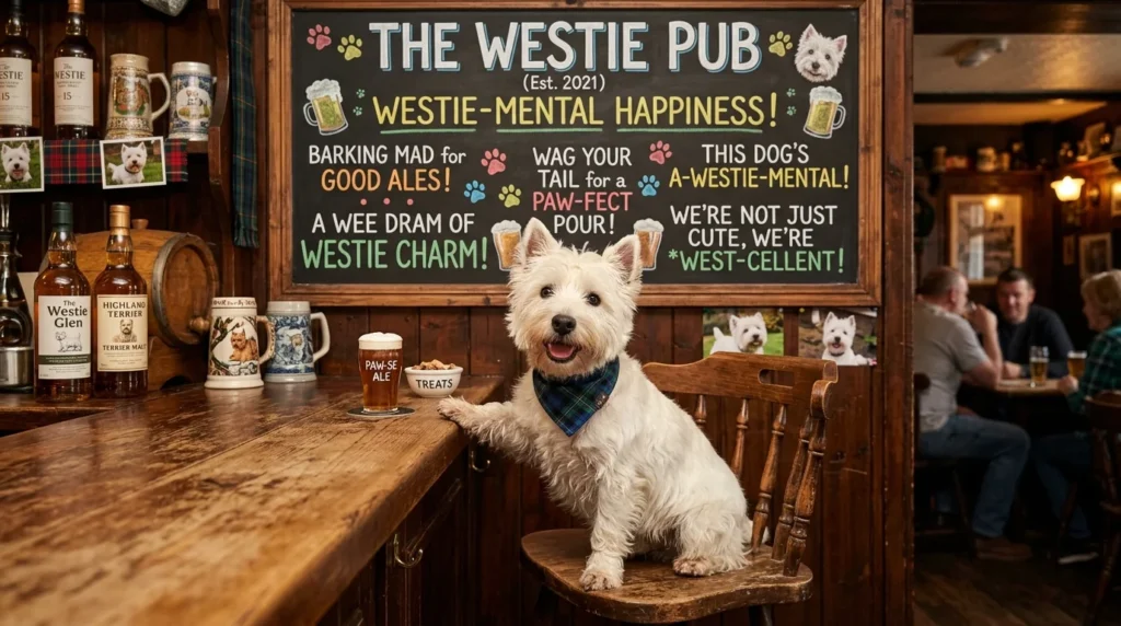 westie puns